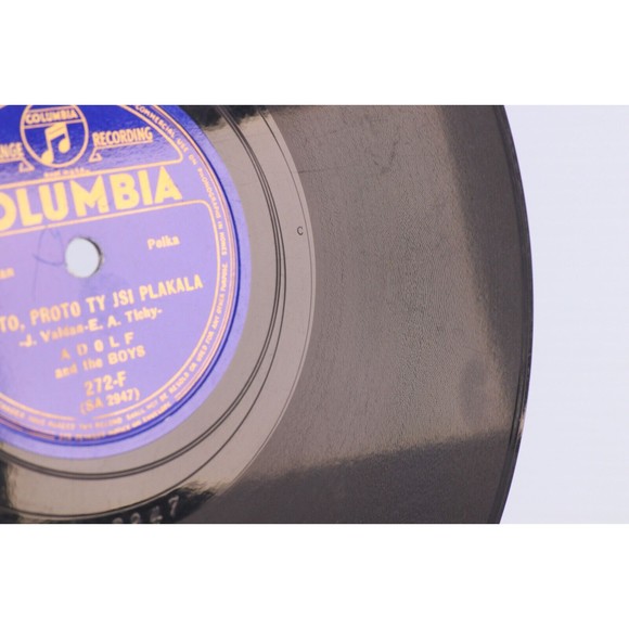 Adolf & The Boys Proto Ty Jsi Plakala/Laendler No. 20 78 rpm Record 272-F Czech - Picture 11 of 16